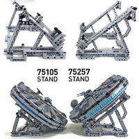 The Display Stand for Millennium 75257 Falcon Vertical MOC Building Blocks Bricks Compatible for 05007 75105 Ultimate Collectors