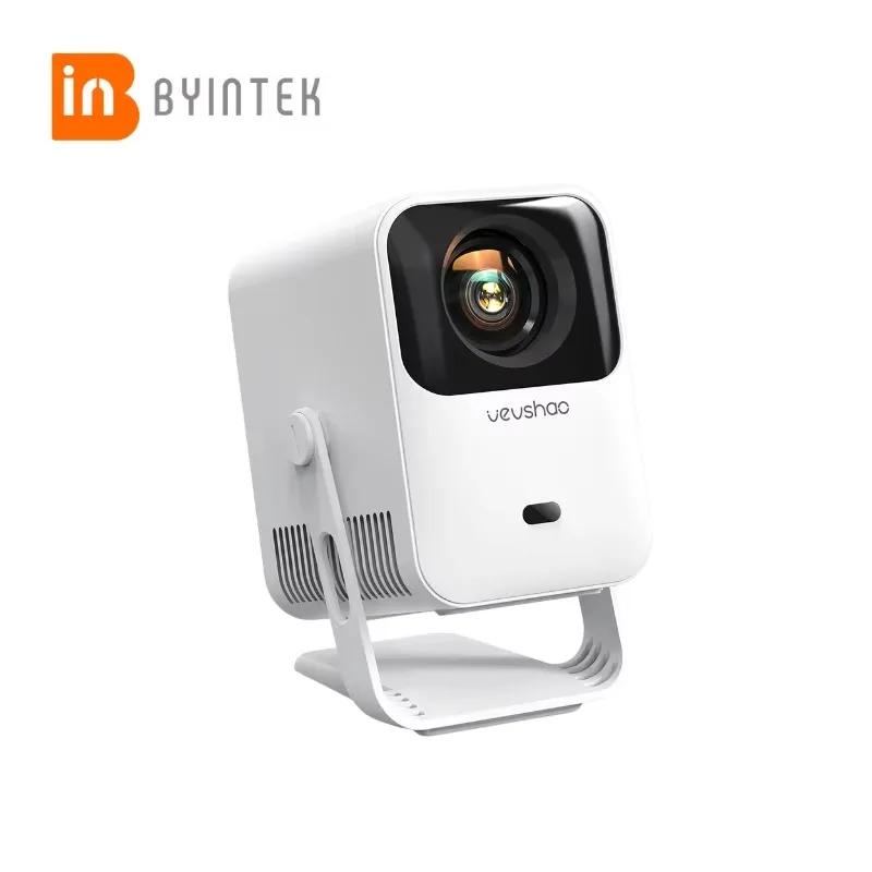 BYINTEK A15 HY320 Pro 4K Video Projector Adjustable Stand Proyector HY350 LCD Mini Portable 160 ANSI Speaker Projector For Home