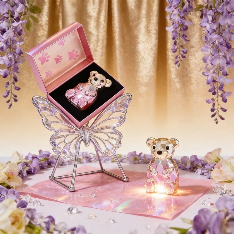 

75 мл духи с белым медведем для женщин, стойкий цветочный фруктовый аромат, свежий аромат, удобный освежающий спрей, дизайн, ежедневное использование