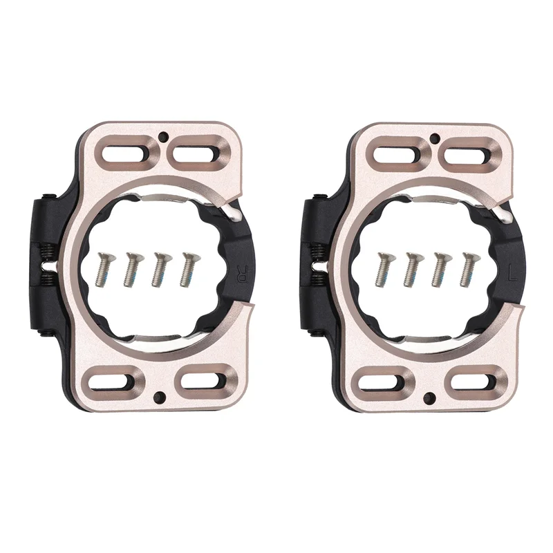 New 1 Pair Quick Release Cycling Shoes Cleats Self-Locking Pedal Adapter Converter for SpeedPlay Zero Series