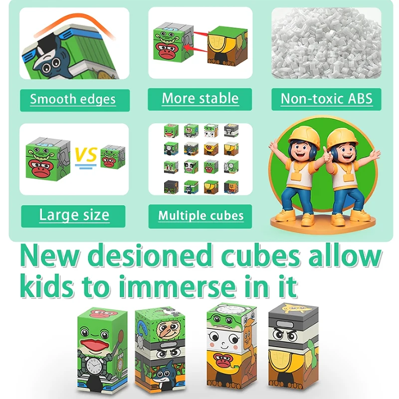 Tralalero Tralala Brainrot figuras bloque magnético Tung Sahur construye mina imán mundo juguetes sensoriales para niños pequeños regalo de cumpleaños