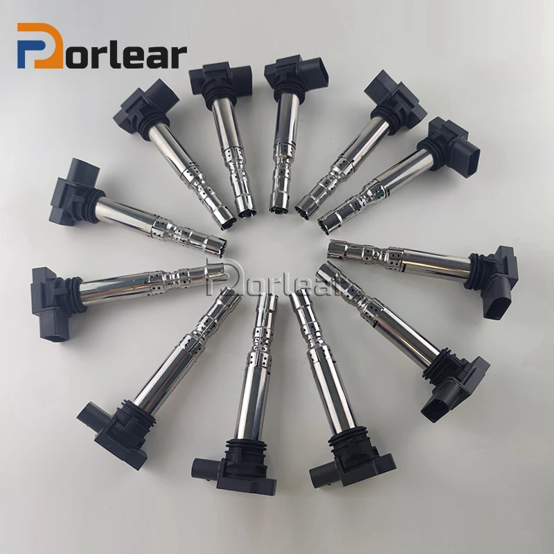 

12PCS Good Quality Ignition Coil Pack For 02-12 Bentley Continental Flying Spur Sedan W12 6.0L 07C905115