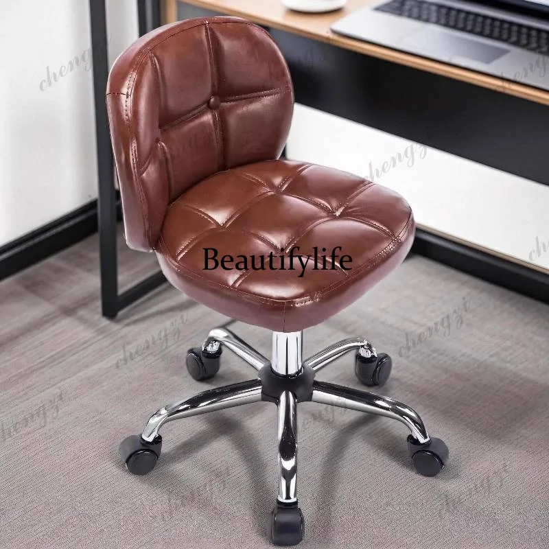 

Universal Modern Designer Office Chair Wheels Nordic Relaxing Study Office Chair Swivel Comfy Vanity Silla Oficina Furniture