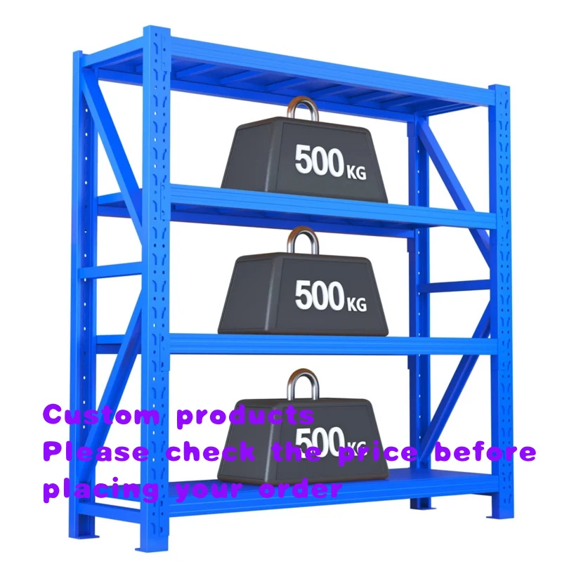 custom.Industrial Steel Rack 500kg Per Layer Multi-Tier Adjustable Storage Unit