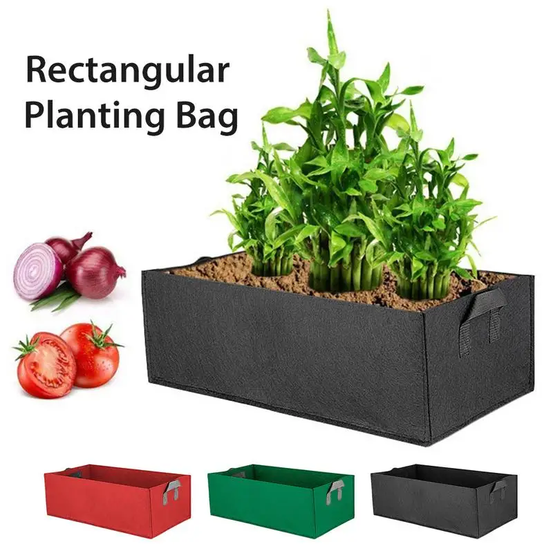 beautiful Plant Grow Bag Extra large size thickened non woven planting bag Nursery bag garden accsesories for Garden Balconies