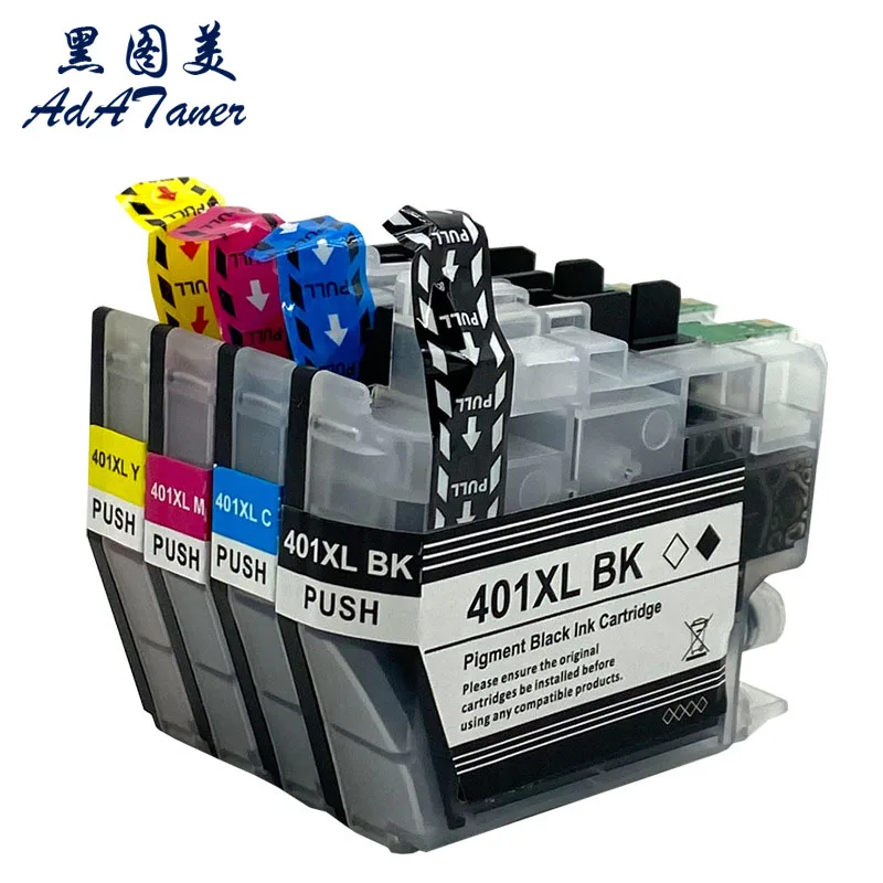 LC401 LC401XL LC 401 402 LC402 LC402XL Premium Compatible Inkjet Ink Cartridge For Brother J1010DW J5340DW J5345DW Printer