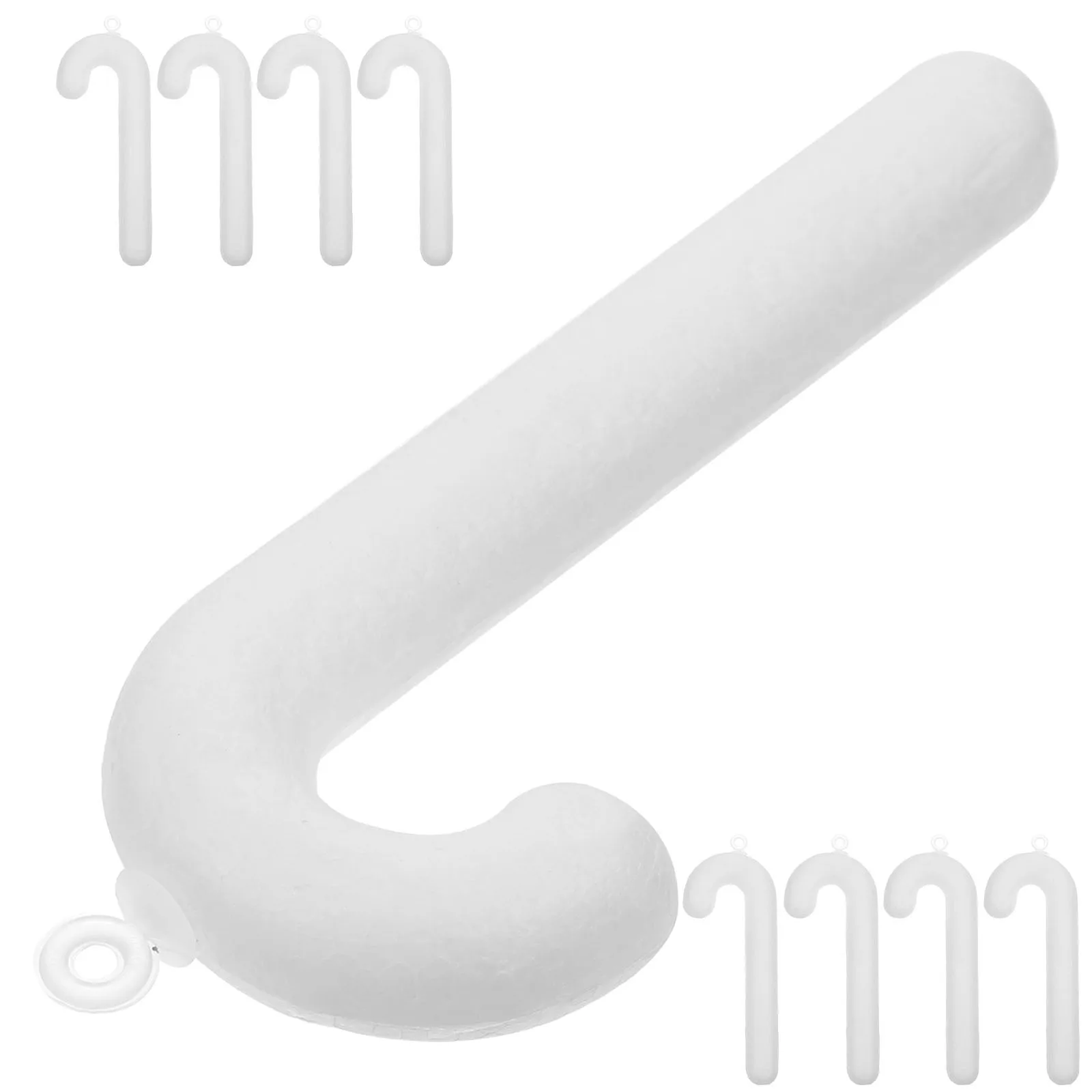 

10Pcs Christmas Tree Crutches Foams Pendants Durable Hanging Ornaments Xmas Festival Room Decoration Xmas Hanging Crutches