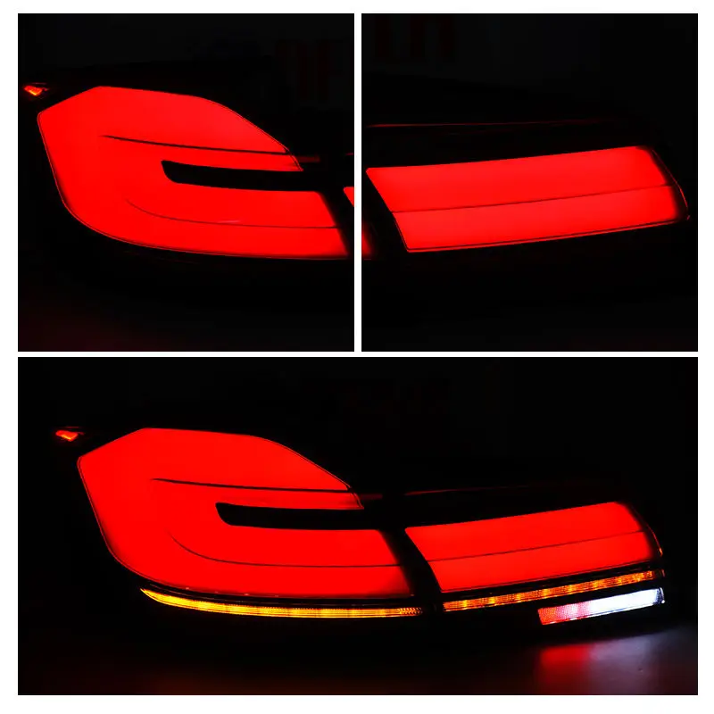 قم بتوصيل وتشغيل الضوء الخلفي F10 إلى الضوء الخلفي الجديد G30 LCI 2021 لسيارات BMW 5 Series F18 2010-2018 F10/F18 مجموعة الضوء الخلفي