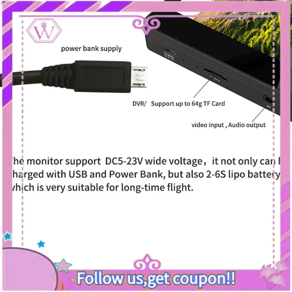 5 Inch Fpv Monitor … - image