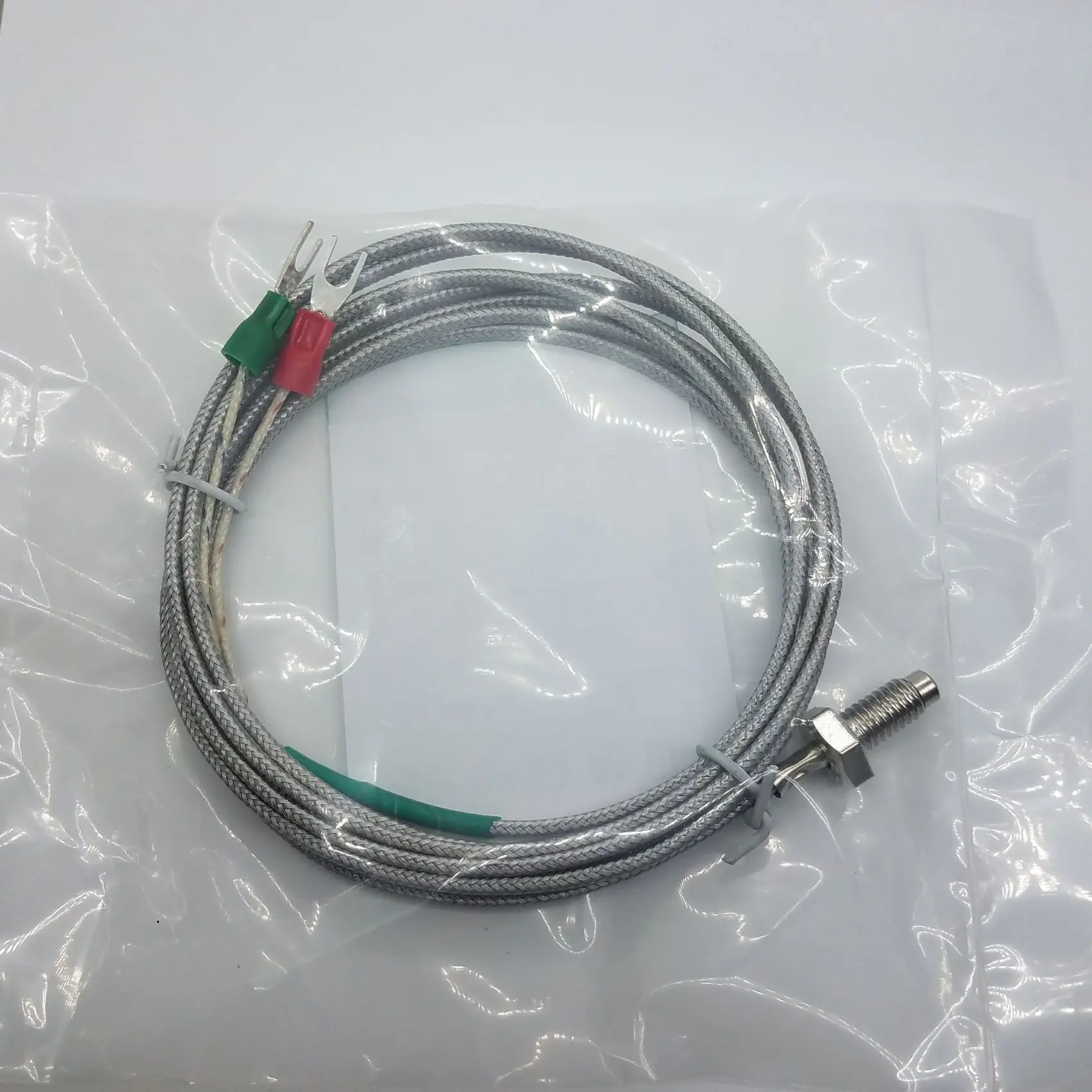 Electrical Appliance Instrument TAIZHOU Electrical Bolt-style Thermocouple Sensor WRNT-02 E K Type 1.5m Oven-5pcs/lot