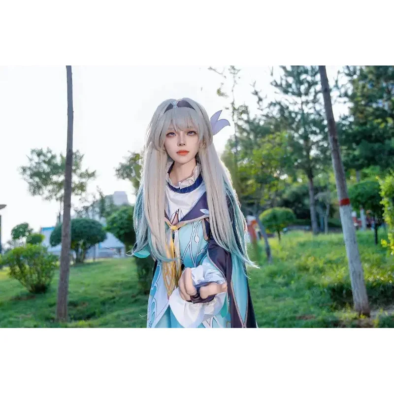 

CyGame Honkai Star Rail Firefly Cosplay Costume Dress Uniform Wig Full Set Suits Uniform Firefly Cosplay Wig Costume Props