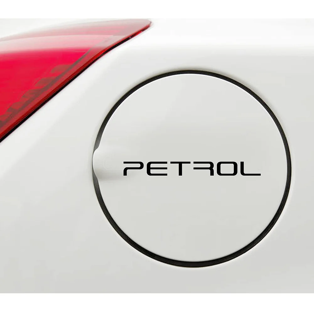 

2Pcs Petrol Car Sticker Decal for Car Fuel Tank Truck Auto Vehicle Vinyl Decor