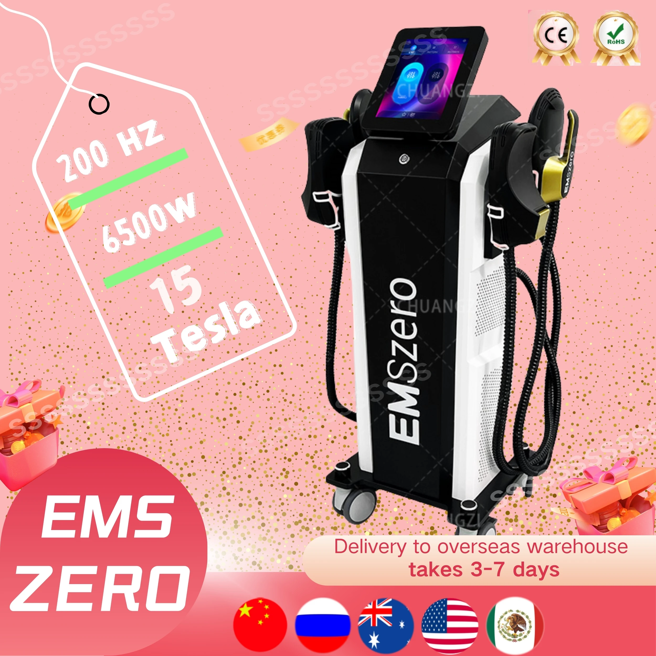 

Professional EMSzero Sculpting NEO RF Machine EMS Body Slimming 2024 HIEMT PRO Muscle Stimulation Fat Removal