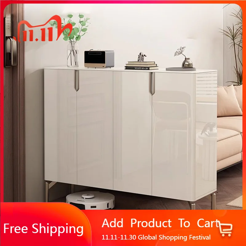 

Итальянский минималистичный шкаф для обуви в форме башни, экономящий место, деревянная гостиная, роскошная полка для обуви, вертикальная мебель для прихожей Muebles, домашняя мебель