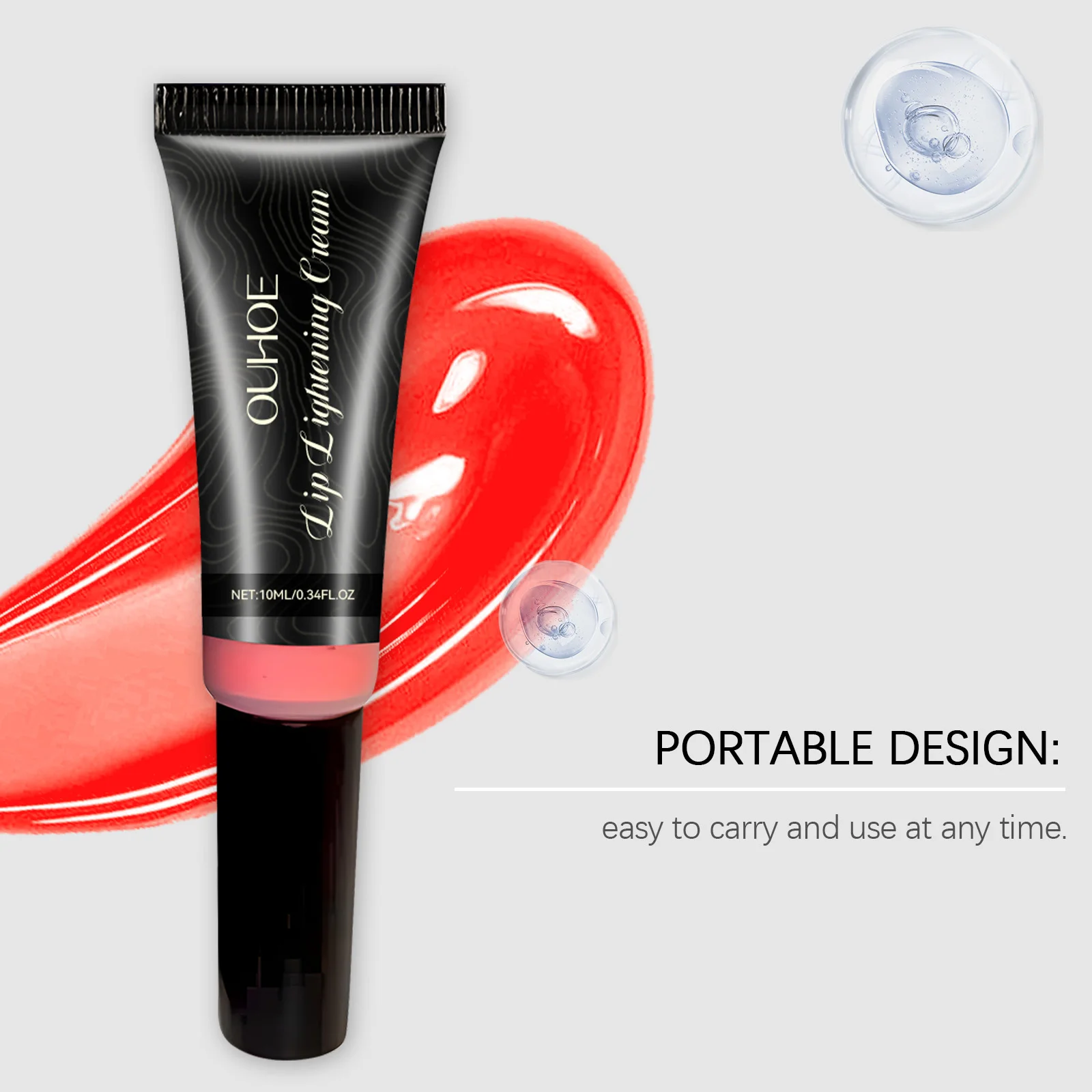 OUHOE Lip Radiance Cream Moisturizing Hydrating Long Lasting Nourishing Lip Care For Soft Smooth Lips Daily Use Gentle Formula