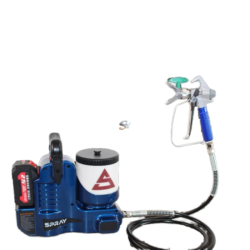 

High Quality Portable Lithium Cell Airless Sprayer DIY Power Spray G un for Ceiling and Wall Paint Application Battery Powered