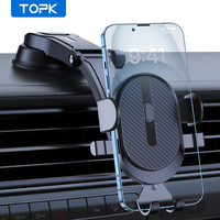 TOPK Car Phone Holder Mount Cell Phone Mount for Car Dashboard for Universal Cars 360° Rotatable Mobile Phone Holde