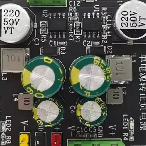 

6.5V-35V to ±5V Dual Power Supply Module – 500mA Ultra-Low Ripple, Single Input to Dual Output for Audio & Precision Circuits
