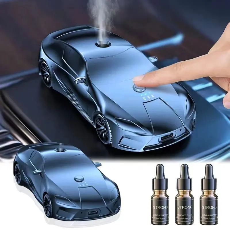 

Smart Humidifier Fragrance Diffuser Rechargeable Car Air Freshener Accessories Multi-mode Decorate Auto Aroma Diffuser For Home