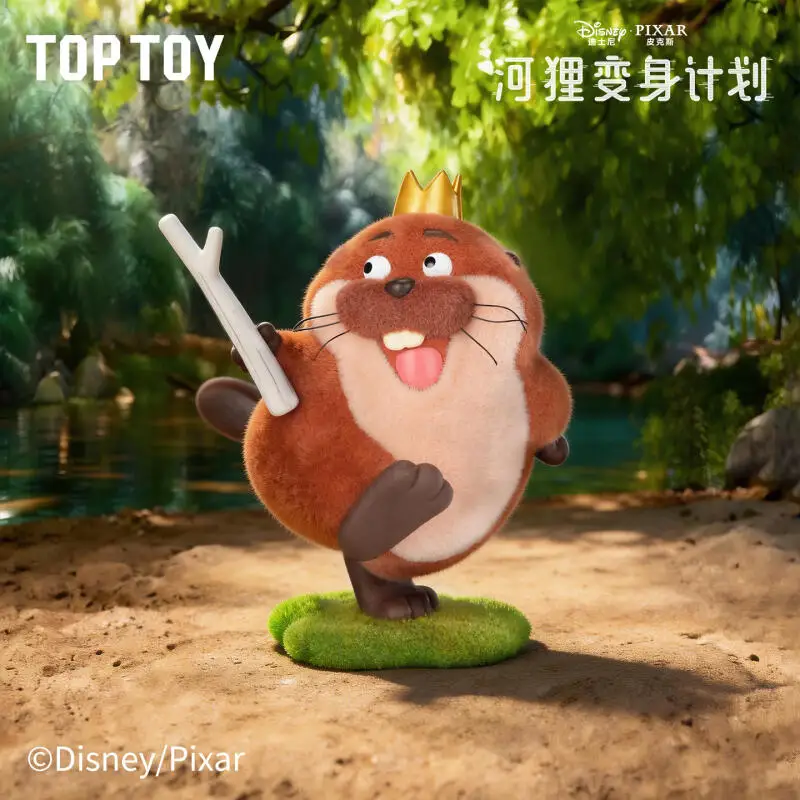 

TOPTOY Disney Pixar Beaver Transformation Project Series Blind Box Guess Bag Original Toys Doll Cute Anime Figure Ornaments Gift