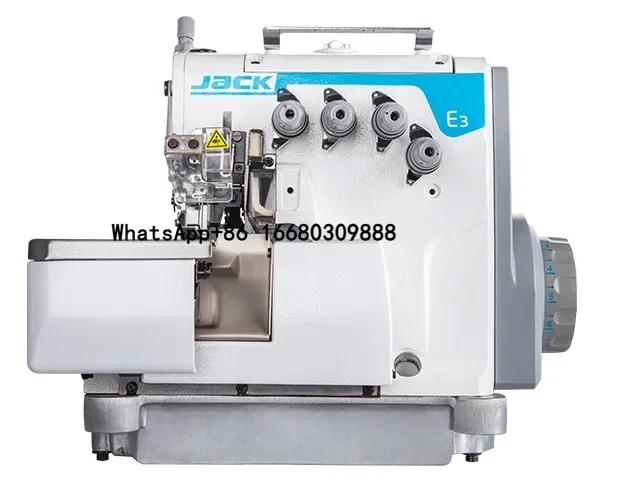 JACK E3 High-speed Direct Drive Overlock Sewing Machine Sewing Machine Industrial Three Line Four Line Edge Banding Machine