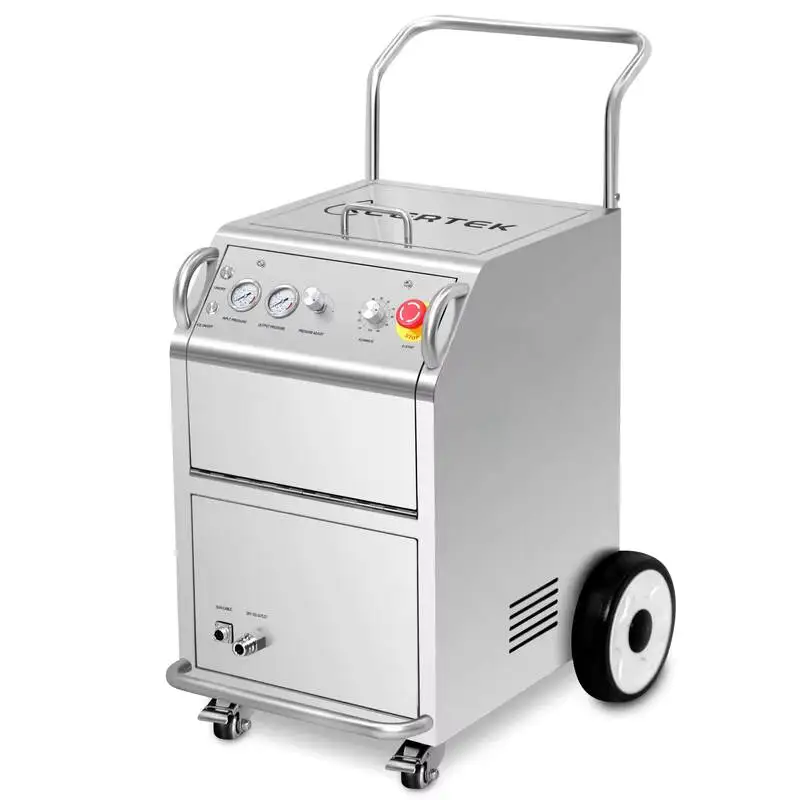 Series Dry Ice Blasting Machine Solar Panel Cleaner For Automotive Industry To Clean Grease