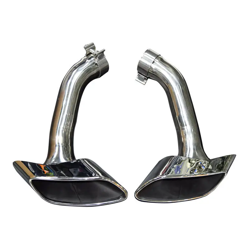 Hot Wholesale Stainless Steel Exhaust Tip For X6 E71 2008-2013 Exhaust Pipes