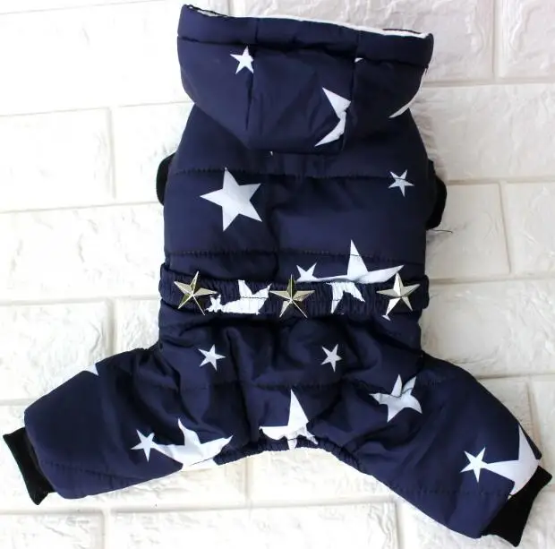 All Stars Winter Warm Dog Clothes waterproof pet coat jacket Chihuahua Yorkshire clothes For dogs