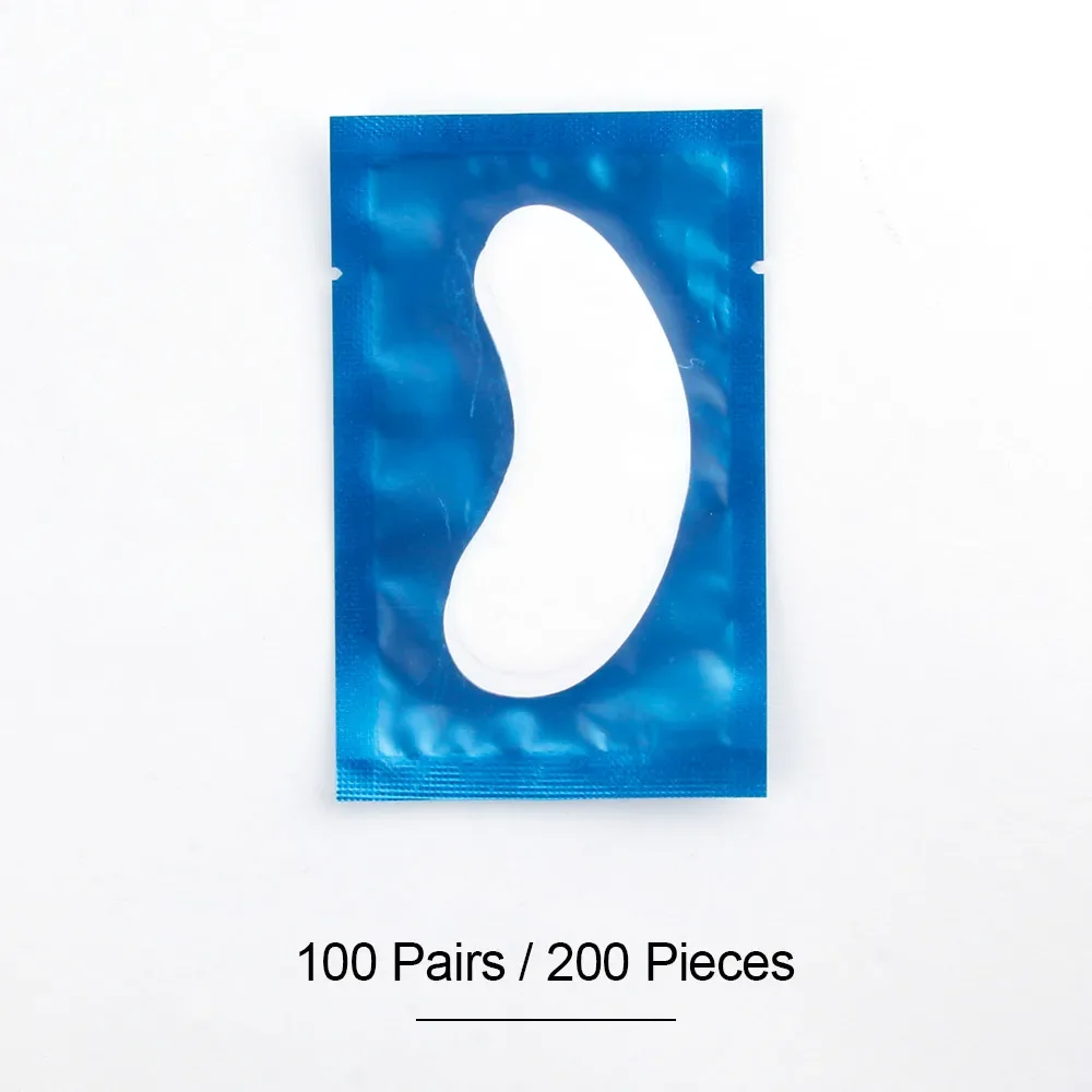 50/100pairs Wimpern Für Wimpern Extensions Augen Pads Kissen Einweg Patch Unter Wimpern Tipps Lint Kostenloser Aufkleber Wraps make-up