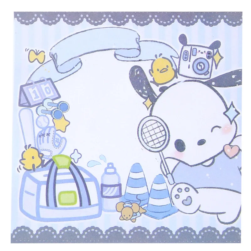 Sanrio Cartoon Sticky Note Cute Account Notepad High Appearance Level Decorative Message Fridge Sticker Student Stationery Gifts