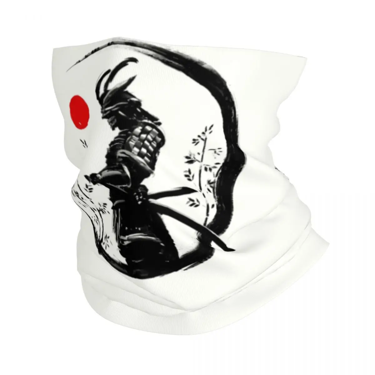 

Пользовательский японский Самурайский воин, бандана, теплый шарф для мужчин и женщин, зимний лыжный походный шарф, гетры, катана, бусидо, чехол для лица