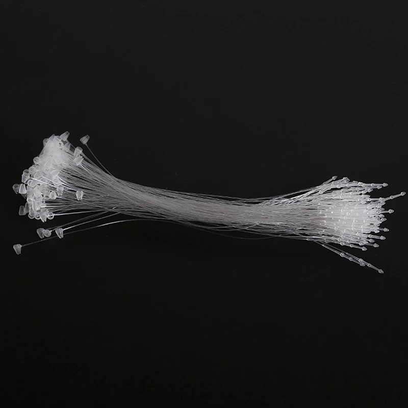 5000pcs Cord Mother Of Pearl Button Plastic Tag Line Hand Threading Needle Clothing Tag Line Clothing Hanging Needle Tag Line