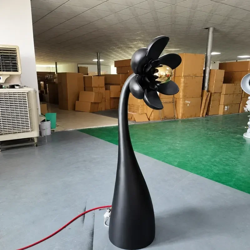 French Style Abstract Sculpture Floor Lamp Creative Artistic Standing Light Modern Home Living Room Bedroom Decorative