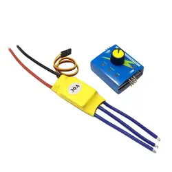 3-Phase High-Power Brushless Motor Speed Controller Regulator DC 12V 30A Tplu PWM Motor Speed Controller Driver With Server Test