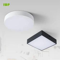 Surface Mount LED Panel Bulb Round Square 16w 24w 30w LED Ceiling Light Down Light AC110v-220V Home Lighting