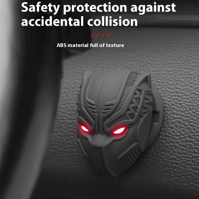 Car One-Button Start Cover Sticker - Anti-Scratch Protective Decoration, Universal Fit for Cars, Easy to Install