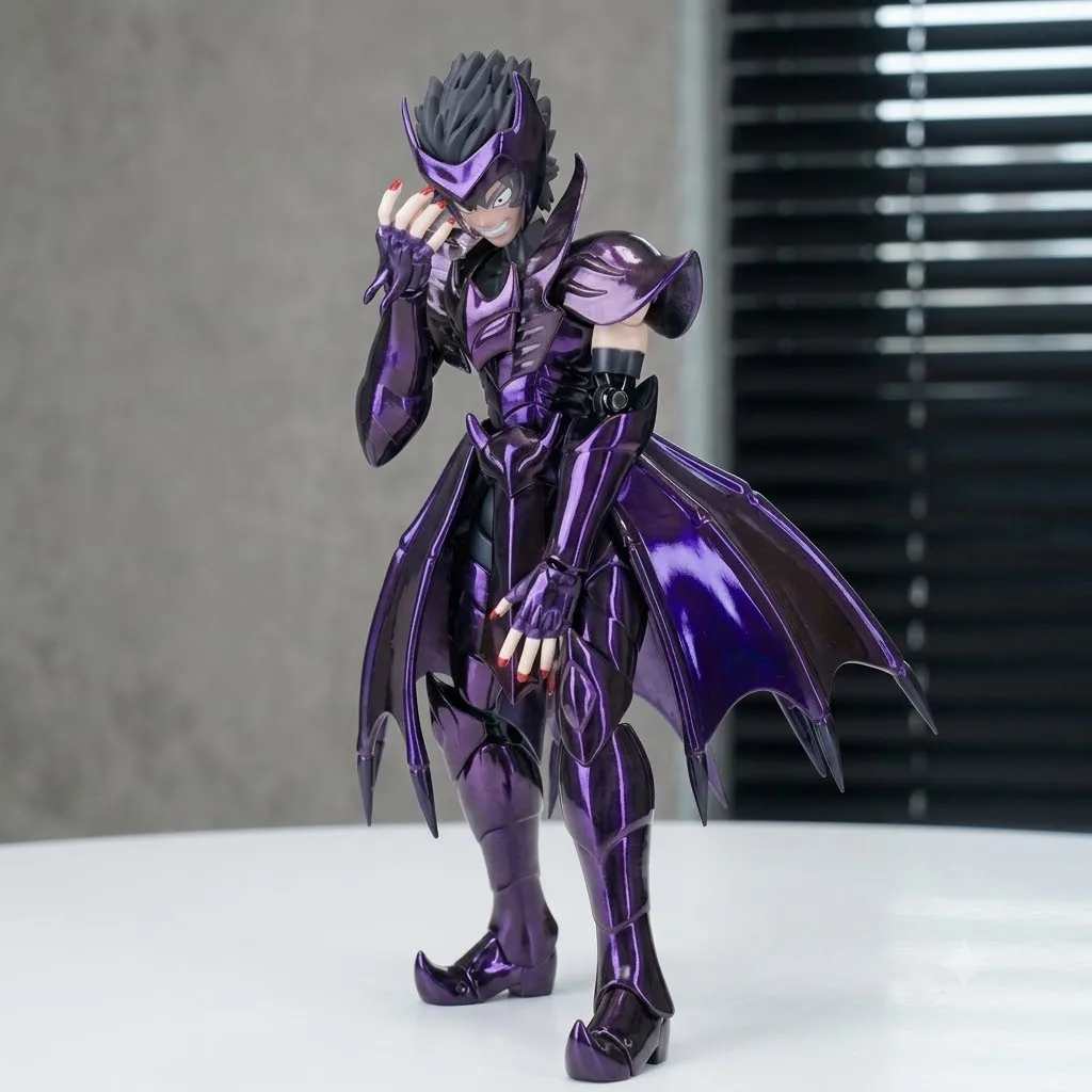 [In Stock]Saint Seiya RH Earthly Searching Star Bat Wimber The Lost Canvas Myth Cloth EXM Knights of the Zodiac Metal Armor Toy