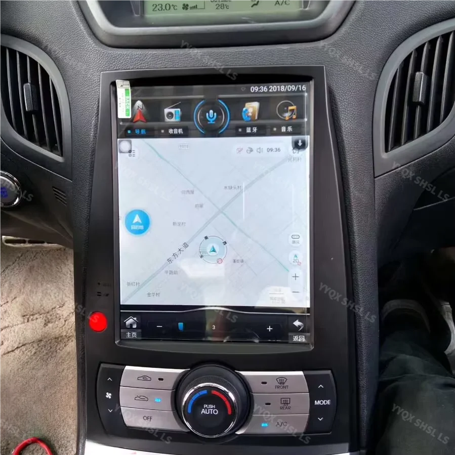 

Android14 256GB Car Radio GPS For Hyundai Rohens Genesis Coupe 2008-2015 Auto Car Navigation Auto Stereo Video Multimedia Player