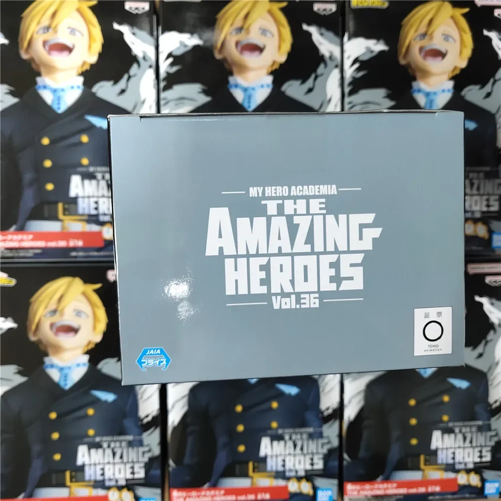 In Stock Original Bandai My Hero Academia Monoma Neito Anime Figure Toys for Children Action Figure The Amazing Heroes PVC 13cm