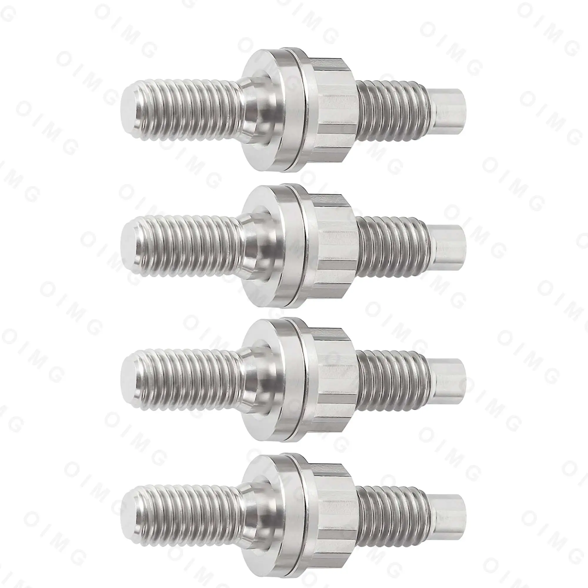 Titanium Automotive Exhaust Manifold Stud Bolts Screw M8 M10 For Automobile Car Motorcycle Exhaust Kit Screw