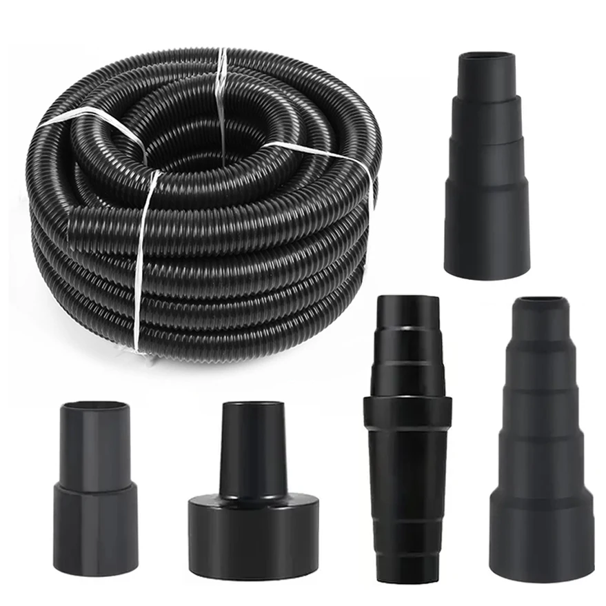 Vacuum Cleaner Hose Telescopic Tube Full Set of Multi-Caliber Conversion Connectors Household Car Washing Machine Dust Removal V