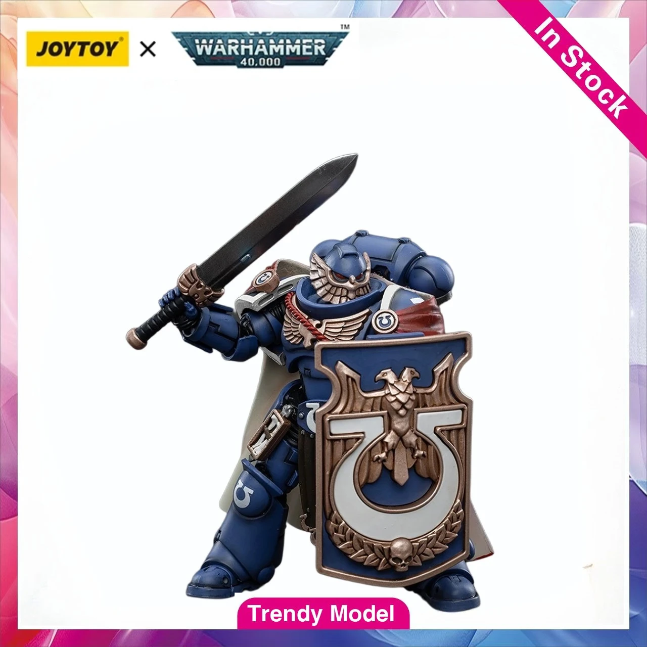 

【TM】In Stock WARHAMMER 40K Ultramarines Victrix Guard Series 1/18 Action Figures Model Toy Gift Collection Ornament