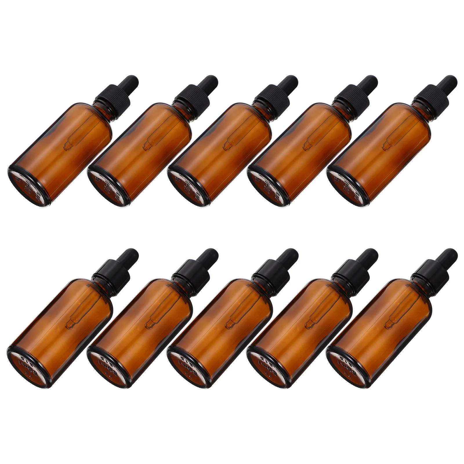 

10 Pcs Pipette Glass Bottle Travel Containers Horn Beer Mug Pp Drinking Cuticle Oil Bottles