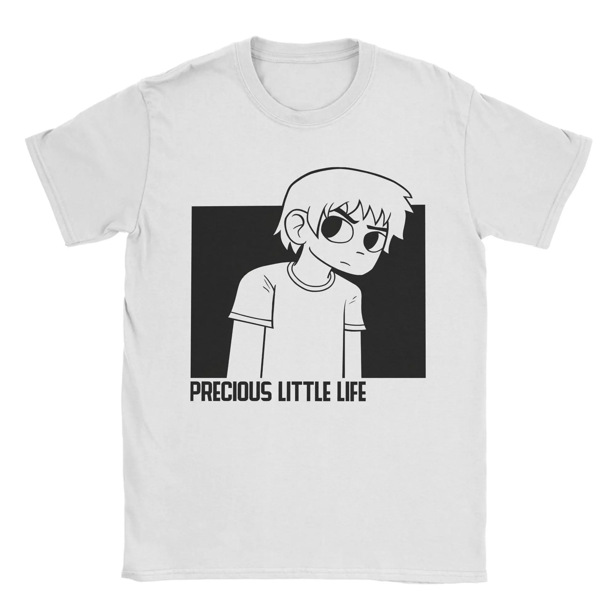 

Men Scott Pilgrim Ramona Flower T Shirts Cotton Clothes Summer Y2K Funny Short-Sleeve T Shirt O Neck Novelty Tshirt New Arrival