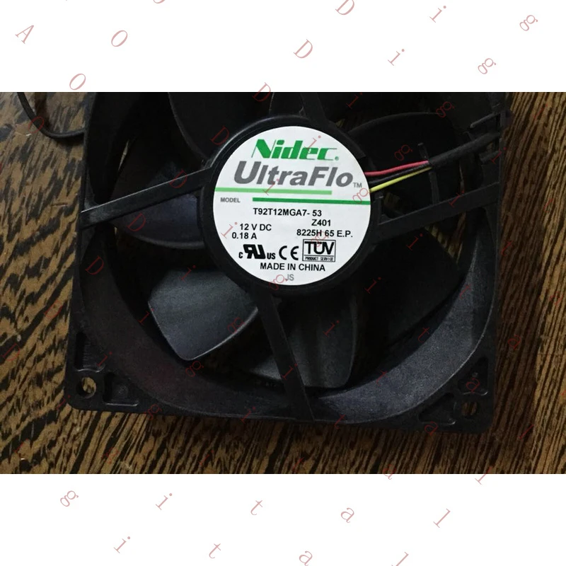 L... 1 PCS FOR Nidec Fan T92T12MGA7-53 DC 12V 0.18A 9225 9cm 3 cooling fan#XR