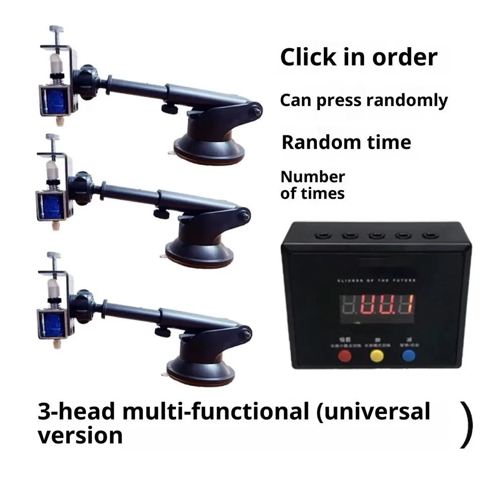 Keyboard and Mouse Clicker Prevent On-Hook 0.01-9999MIN Automatic Random Click Game Click and Game Assist Devices