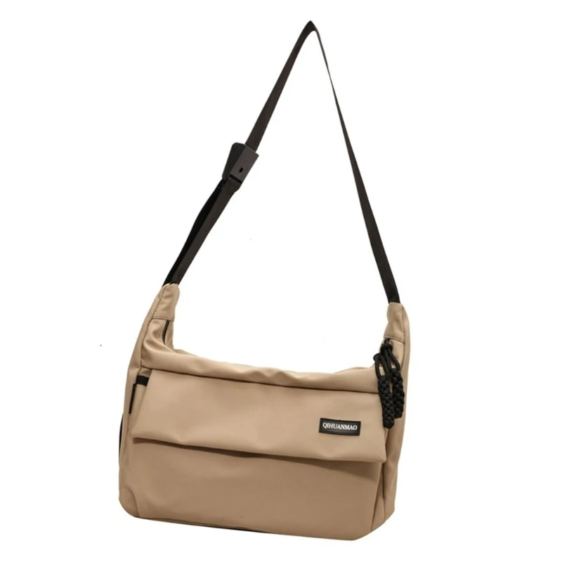 Bolso bandolera nailon para hombre y mujer, bolso hombro multiusos con correa ajustable