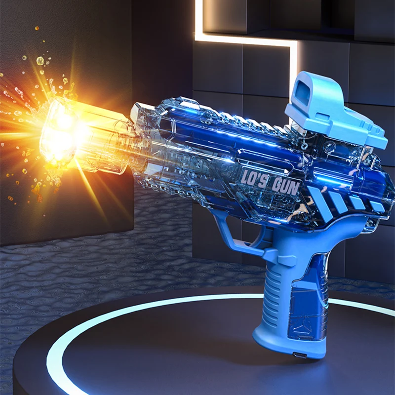 

Автоматический электрический водяной пистолет высокого давления для летних игр на улице, пляже, в бассейне, саду. Игрушечный пистолет для детей.