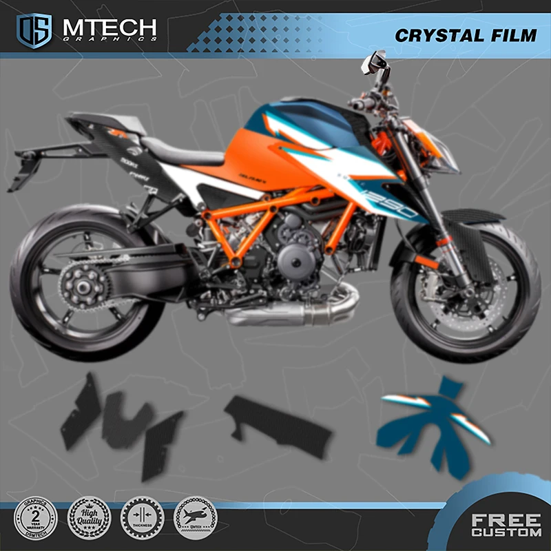 DSMTECH Custom Motorcycle Graphics For KTM 2020 2021 2022 Super DUKE 1290 S R Decals Stickers Kits 001