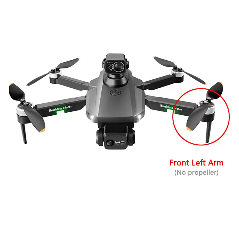 RG101 MAX/PRO GPS 드론 Wifi FPV 브러시리스 쿼드 콥터 전방 후방 좌/우 암 (엔진 프로펠러 블레이드 포함) ReplacementAccessory